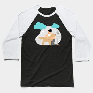 Dog Lover Baseball T-Shirt